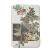  Holly Katten en Vogels Badmat (Voorkant Verticaal)