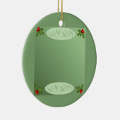 Holly Keramisch Ornament (Rechts)