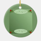 Holly Keramisch Ornament (Achterkant)