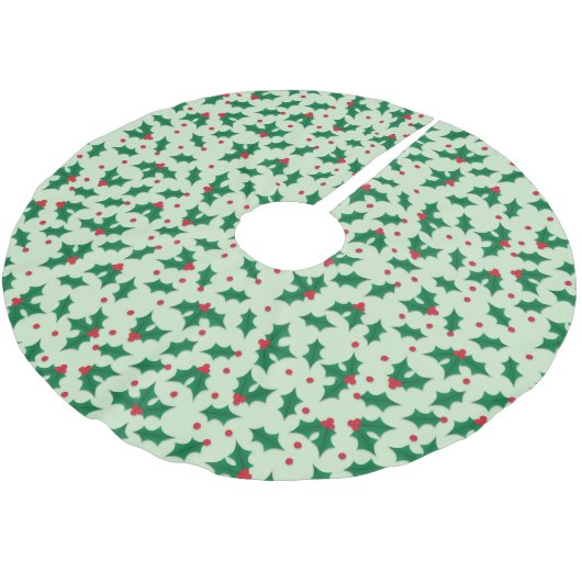 Holly Kerstboom Rok (Gekanteld)