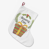 holly kerstboxing day grote kerstsok (Voorkant (Hangend))