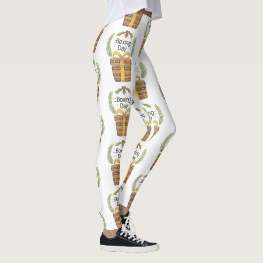 holly kerstboxing day leggings (Rechts)