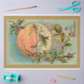  Holly, kerstcellen en sneeuwscène Tissuepapier (Craft)