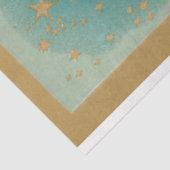  Holly, kerstcellen en sneeuwscène Tissuepapier (Detail)