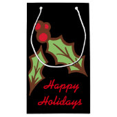 Holly Kerstfeestdag cadeautas (Achterkant)