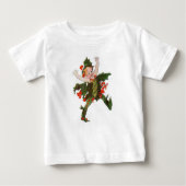 Holly Kerstklep Kind Funny Floral  (Voorkant)