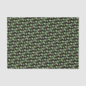 Holly Kerstmis Tissuepapier (Voorkant)