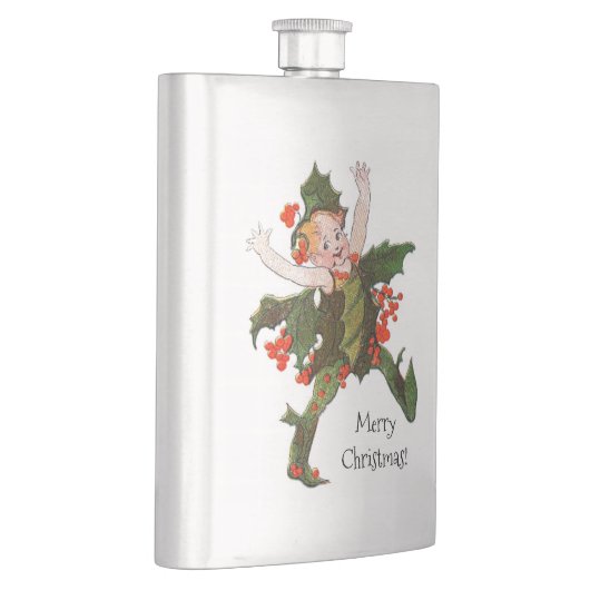 Holly kerstventilator kind Cute  Floral Flacon (Rechts)