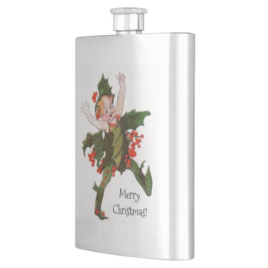 Holly kerstventilator kind Cute  Floral Flacon (Links)