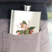 Holly kerstventilator kind Cute  Floral Flacon (Voorbeeld)