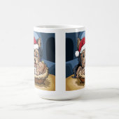 Holly-kind aanbeden door Yorkshire Terrier Magische Mok (Midden)