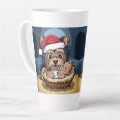 Holly kind geliefd door yorkshire Terrier Latte Mok (Linkerhoek)