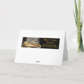 Holly King Feestdagen Kaart (Achterkant)