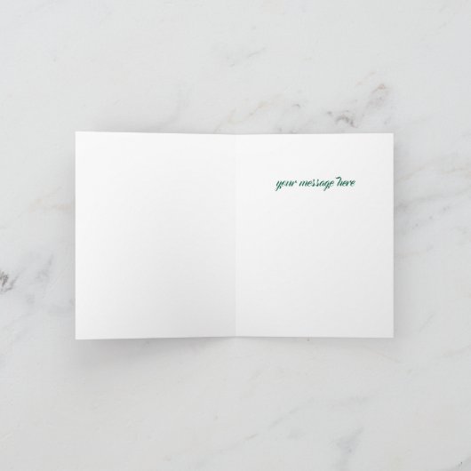 Holly King Kaart (Binnen)