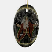 Holly King Keramisch Ornament (Rechts)