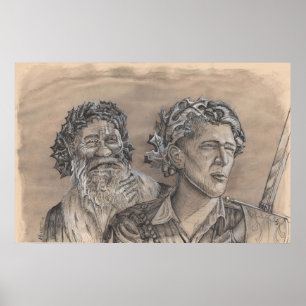 Holly King Oak King van Portia St Luke Poster