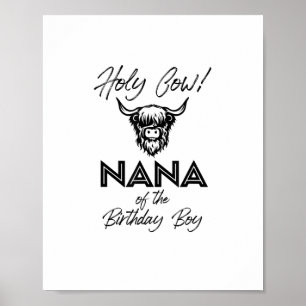 Holly Koe Nana van de Birthday Boy Highland Koe 1 Poster