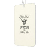 Holly Koe Oom van de Verjaardagsjongen Highland Ko Luchtverfrisser (Links)