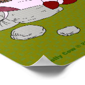 Holly Koe, "Vriendschapsbrand" Poster (Hoek)