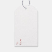 Holly Lane - Berry cadeau Labels () Cadeaulabel (Achterkant)