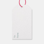 Holly Lane Collectie -  Holly Gift Labels Cadeaulabel (Achterkant)
