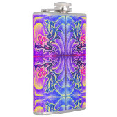 Holly Leaf en Berry Kleurrijk Heupfles (Rechts)