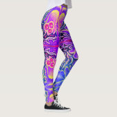 Holly Leaf en Berry Kleurrijk Leggings (Rechts)