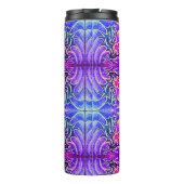 Holly Leaf en Berry Kleurrijk Thermosbeker (Achterkant)