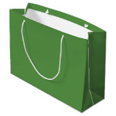 Holly Leaf Medium Green Groot Cadeauzakje (Achterkant Gekanteld)