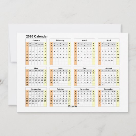 Holly Leaves and Berries Fotokalender op maat Feestdagenkaart (Achterkant)