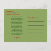 Holly Leaves and Berries Vrolijk Kerstfeest Foto Feestdagenkaart (Achterkant)