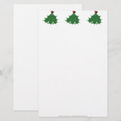 Holly Leaves Briefpapier (Voorkant / Achterkant)