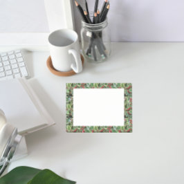 Holly Leaves en Red Berries Holiday Post-it® Notes