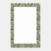 Holly Leaves en Red Berries Holiday Post-it® Notes (Voorkant)