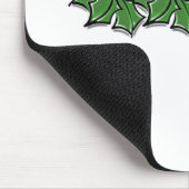 Holly Leaves, Holly berries, Kerstmis Muismat (Hoek)