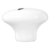 Holly Leaves, Holly berries, prettige vakantie bot Keramische Knop (Zijkant)