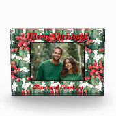  Holly Leaves Holly bessen foto template (Voorkant)