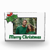  Holly Leaves Holly bessen foto template (Voorkant)