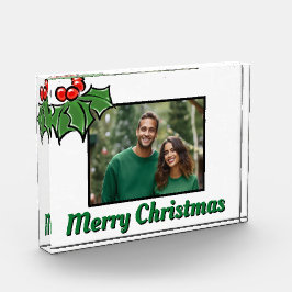 Holly Leaves Holly bessen foto template