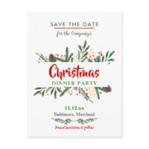 Holly Leaves | Kerstdiner | Vrijdag