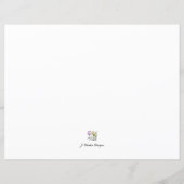 Holly Leaves Stationery (met bijpassende items) (Achterkant)