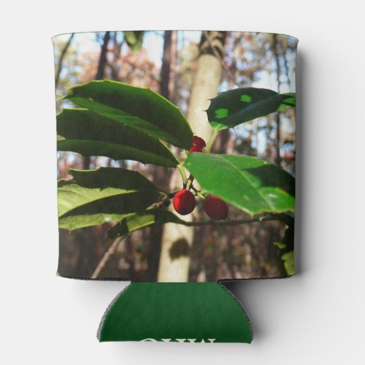 Holly left I Holiday Botanical Blikjeskoeler (Achterkant)