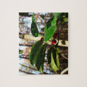 Holly left I Holiday Botanical Legpuzzel (Verticaal)