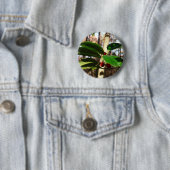 Holly left I Holiday Botanical Ronde Button 5,7 Cm (In situ)