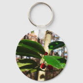 Holly left I Holiday Botanical Sleutelhanger (Achterkant)