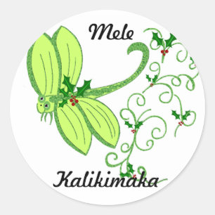 Holly libel, Mele, Kalikimaka stickers