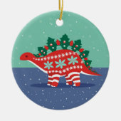 Holly Lights Aglow Stegosaurus Ornament (Voorkant)