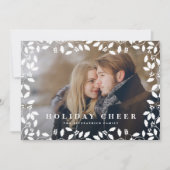 Holly Lijst | Foto Feestdagenkaart (Voorkant)