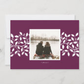 Holly Lijst | Foto Feestdagenkaart (Achterkant)