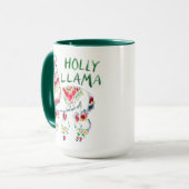 HOLLY LLAMA Boho Holiday Mok (Voorkant links)